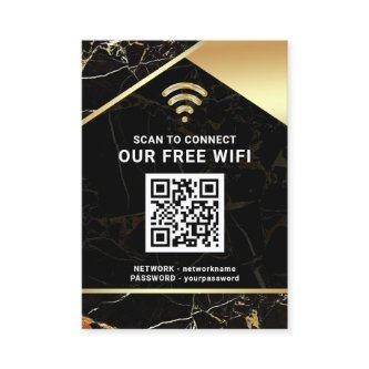 Stylish Personalized QR Code Wifi Network Password