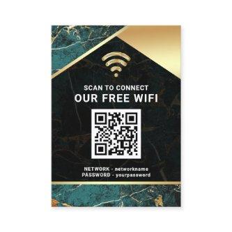 Stylish Personalized QR Code Wifi Network Password