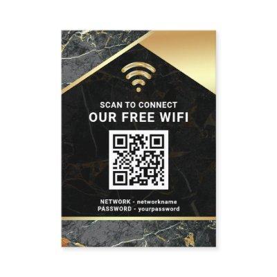 Stylish Personalized QR Code Wifi Network Password