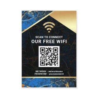 Stylish Personalized QR Code Wifi Network Password