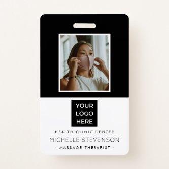 Stylish Photo Employee Badge