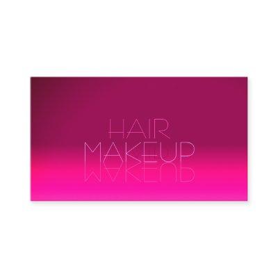 Stylish Pink Gradient Mirror Font Classic Modern
