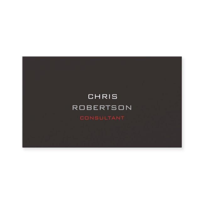 Stylish Plain Grey Red Attractive
