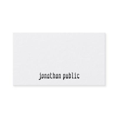 Stylish Professional Simple Template Modern Design