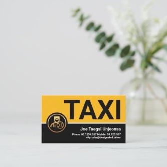 Stylish Professional Yellow Taxi Car