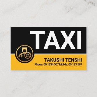 Stylish Professional Yellow Taxi Chauffeur