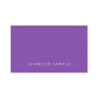 Stylish Purple Modern Premium Linen Luxury