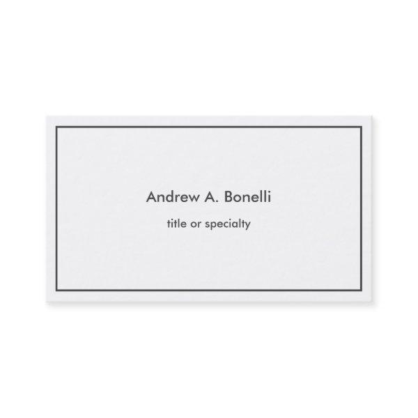 Stylish Trendy Black White Professional Modern