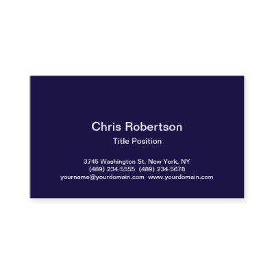 Stylish Trendy Dark Blue Charming