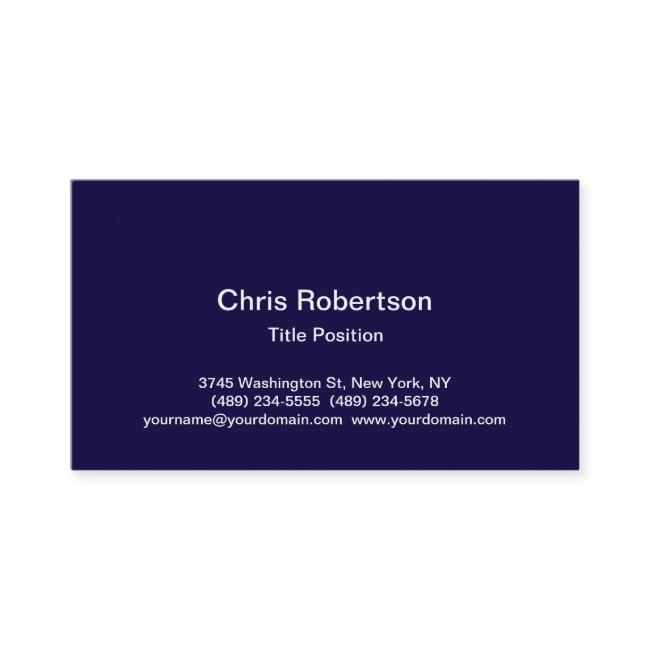 Stylish Trendy Dark Blue Charming