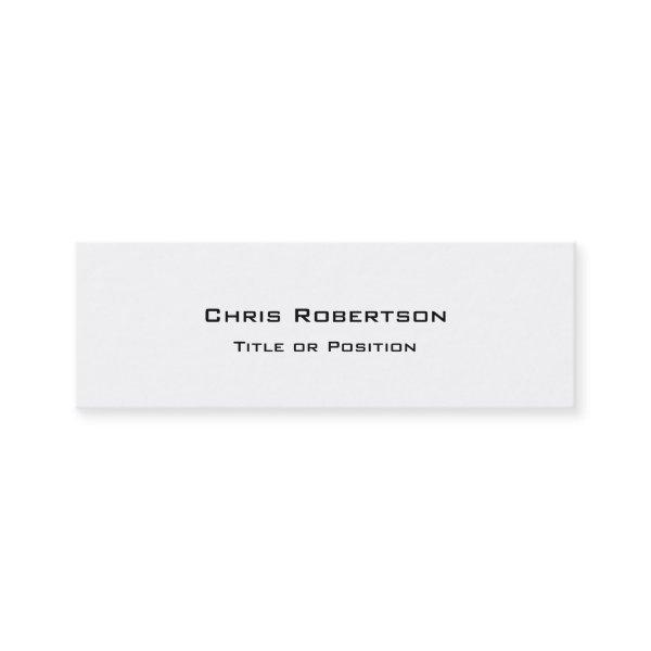Stylish Trendy White Charming