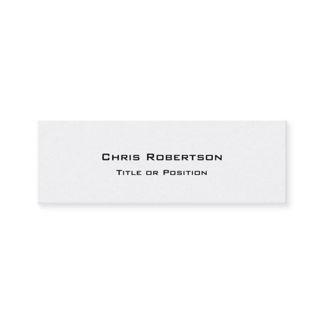Stylish Trendy White Charming