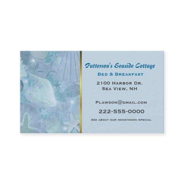 Stylish Turquoise Sea Shell