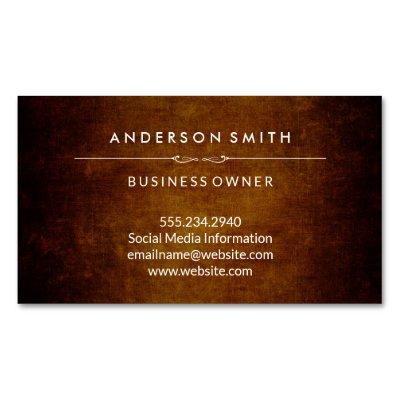 Stylish Vintage Brown  Magnet