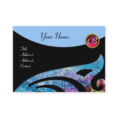 STYLISH WING 2 MONOGRAM ,RED RUBY,aqua blue,teal