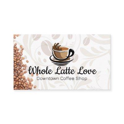 Stylized Cup of Java | Coffee Beans