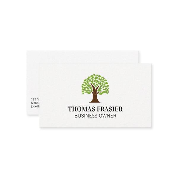 Stylized Tree and Leaves | Landscaper