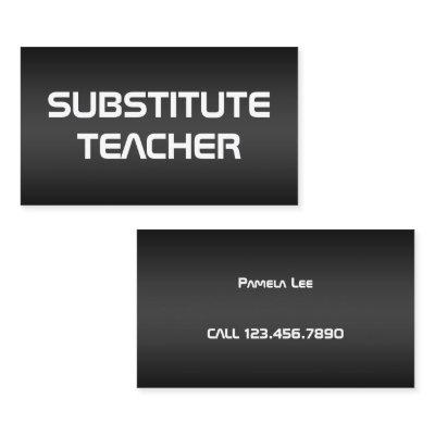 Substitute Teacher On Call