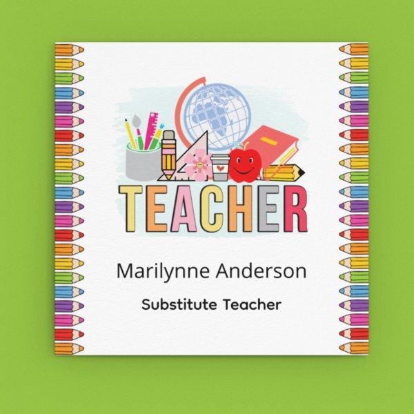 Substitute Teacher Square