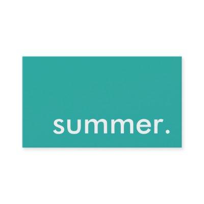 summer.