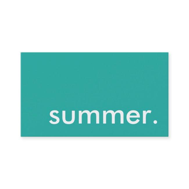 summer.