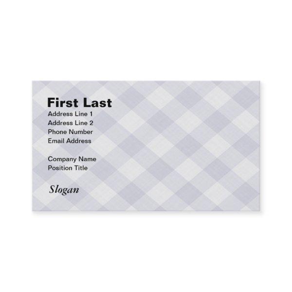 Summer Picnic Gingham Checkered Tablecloth: Blue