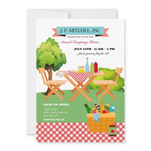 Summer Picnic Invitation