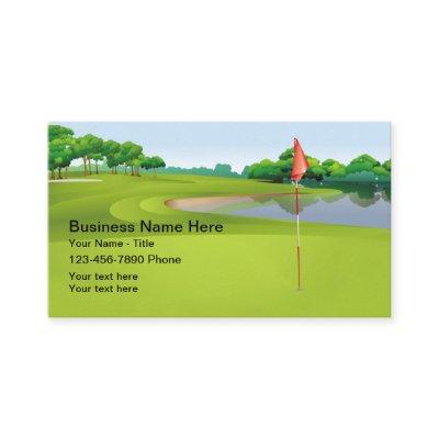 Summer Season Golf Theme