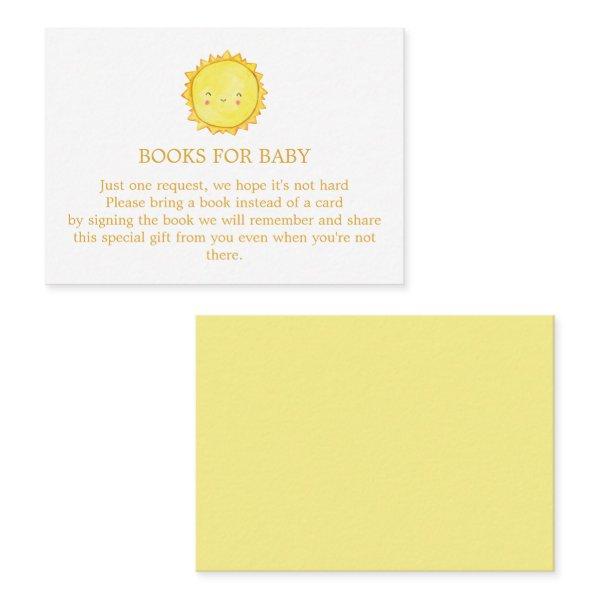 Sun Books for Baby Enclosure Card