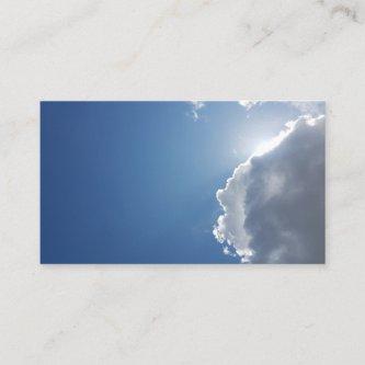 Sun White Clouds & Blue Sky  2019