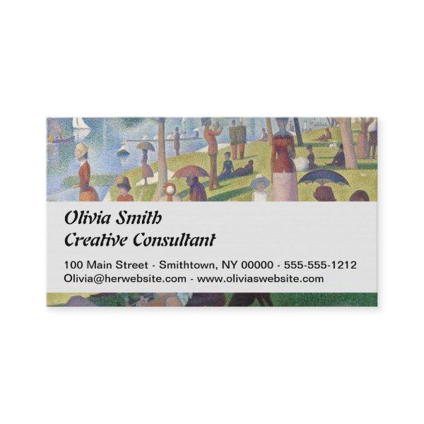 Sunday on La Grande Jatte Seurat Painting