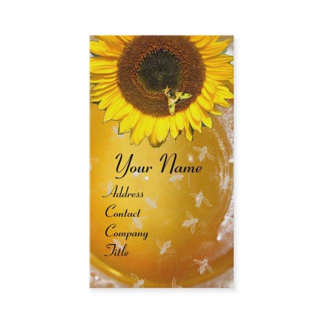 SUNFLOWER AND HONEY BEE ,BEEKEEPING, BEEKEPER