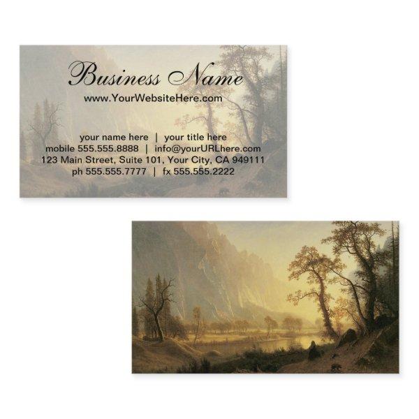 Sunrise, Yosemite Valley by Albert Bierstadt