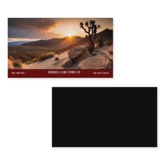 Sunset Desert