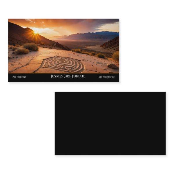 Sunset Desert