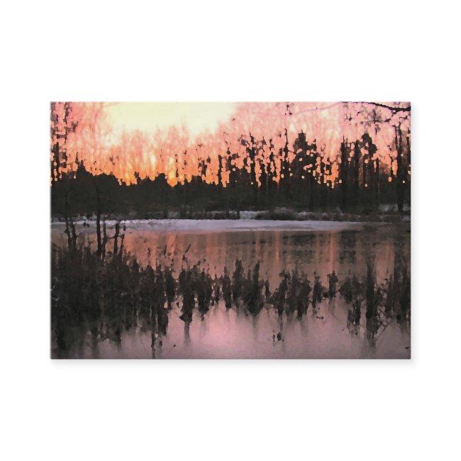 Sunset Impressions ATC