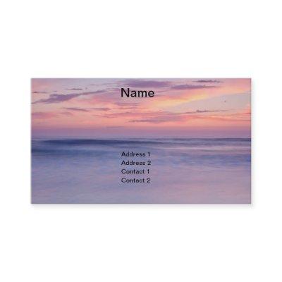 Sunset on a beach