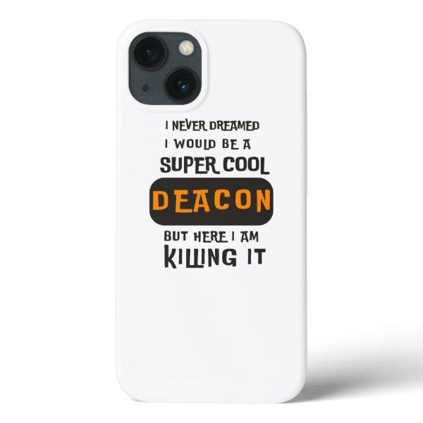Super Cool Deacon iPhone 13 Case