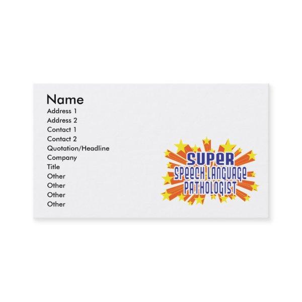 Super Speech Language Pathologist