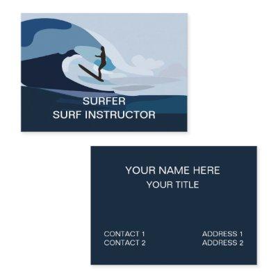 Surfer Beach Surfing Surf Instructor