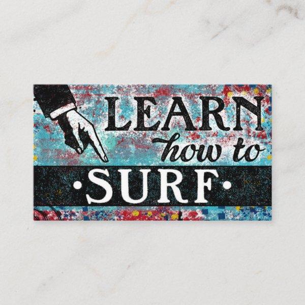 Surfing Lessons  - Blue Red