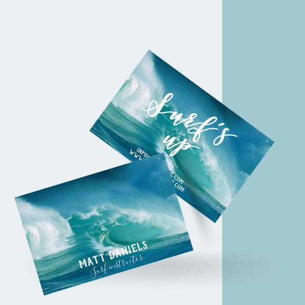 Surf's Up | Fun Typography & Quote Surf Instructor