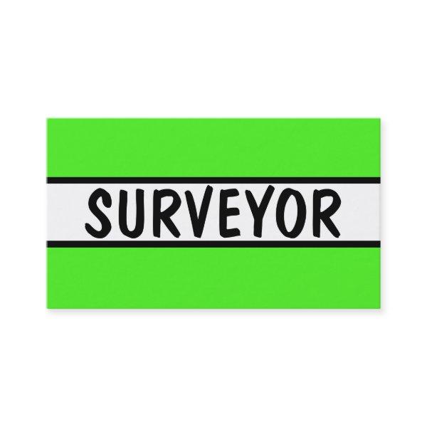 Surveyor Neon Green
