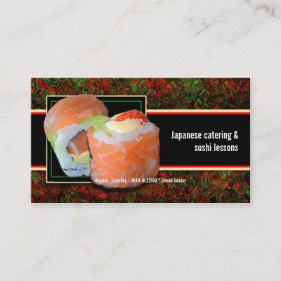 Sushi Japanese restaurant catering lessons