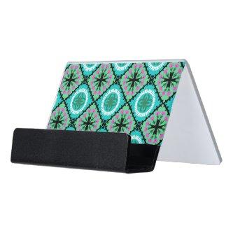 Suzani Pattern with Uzbek and Kazakh Motifs Desk  Holder