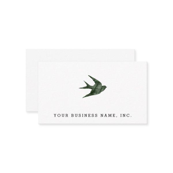 Swallow (Letterpress Style)