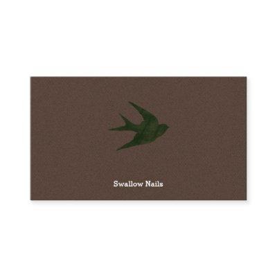 Swallow (Letterpress Style)