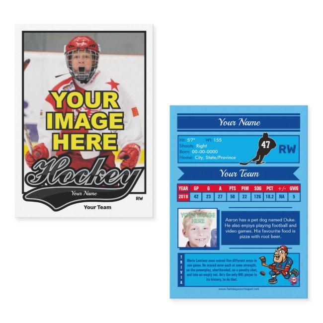 Swash Hockey Trading Card - Custom Stats