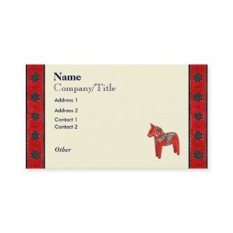 Swedish Dala Horse Scandinavian