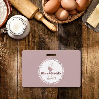 Sweet Bakery Store Custom Cakes Chocolates Dessert Badge